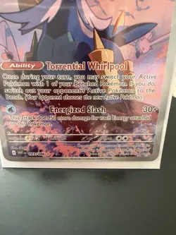 Pokemon TCG Samurott 107/086 White Flare Illustration Rare Near Mint Condition - Image 2