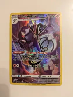 Chandelure TG04/TG30 Swsh11 Trainer Gallery Holo Card Lost Origin - Image 1