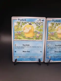 Pokemon Psyduck 054/165 & Golduck 055/165 S&V 151 Basic & Reverse Holo Bundle - Image 2