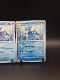 Pokemon Psyduck 054/165 & Golduck 055/165 S&V 151 Basic & Reverse Holo Bundle - Image 5
