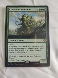 Craterhoof Behemoth Tarkir: Dragonstorm Regular NM - Image 1