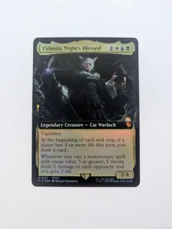 Y'shtola, Night's Blessed (Extended Art) Commander: Final Fantasy Foil MTG #191 - Image 1