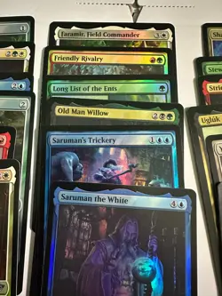 MTG LOTR FOIL Uncommon lot of 18 Lightly Played - Image 3