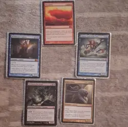 Magic The Gathering 5 Lot Worldfire Thassa Ashen Windreader Sphinx Hythonia *NM* - Image 1