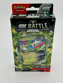 Pokemon TCG IRON LEAVES EX Battle Deck (60 Cards) New Factory Sealed - Image 1