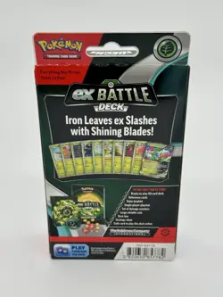 Pokemon TCG IRON LEAVES EX Battle Deck (60 Cards) New Factory Sealed - Image 2