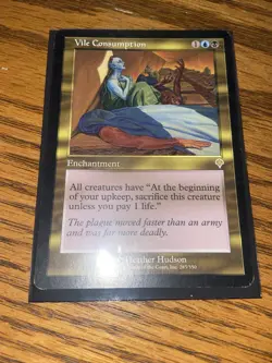 MTG Vile Consumption - Invasion #285 - Image 1