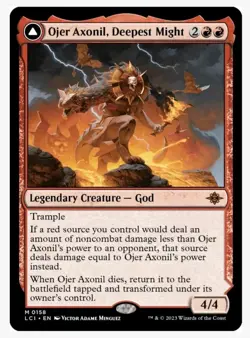 1x MTG Ojer Axonil, Deepest Might - LCI Mythic! NM Mint - Image 1