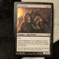 MTG Dissension Ratcatcher Creature #52/180 Rare - Image 1