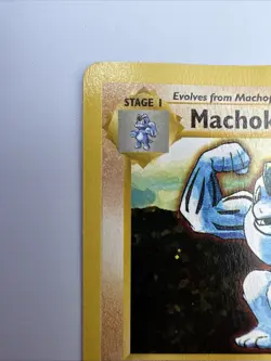 1999 Pokemon 1st Edition Machoke 034/102 Base Set (Shadowless) - Image 4
