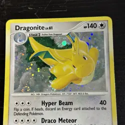 Dragonite (2/146) Diamond & Pearl Legends Awakened Holo Pokemon Card LP/MP - Image 4