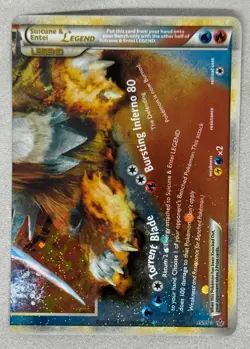 Suicune & Entei LEGEND 95/95 (Bottom) Unleashed Pokemon | Excellent | English - Image 1
