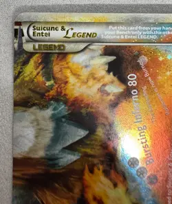 Suicune & Entei LEGEND 95/95 (Bottom) Unleashed Pokemon | Excellent | English - Image 2