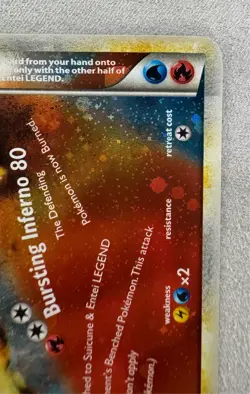 Suicune & Entei LEGEND 95/95 (Bottom) Unleashed Pokemon | Excellent | English - Image 3