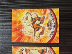 Topps Pokemon Series 1 #58 Growlithe #59 Arcanine Tcg - Image 3