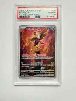 Pokemon TCG Fezandipiti 073/064 Sv: Shrouded Fable Holo PSA 10 - Image 1