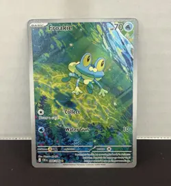 Pokemon TCG Froakie Chaos Rising 088/086 Holo Illustration Rare ENG 70 HP - Image 1