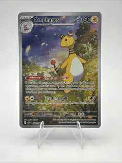 Ampharos 90/86 Illustration Rare Pokemon Chaos Rising ME04 NM - Image 1