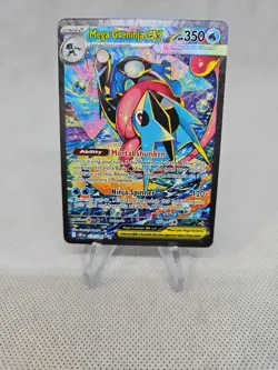 Mega Greninja ex SIR 116/086 Chaos Rising Special Illustration Rare Pokemon TCG - Image 1