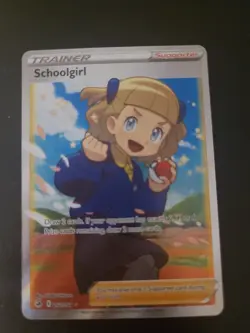 Schoolgirl (Full Art) - 262/264 - Pokemon SWSH Fusion Strike - Ultra Rare - NM - Image 1
