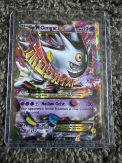 2016 Pokemon XY Promos XY166 Mega Gengar EX LP - Image 1