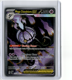 Mega Chandelure EX 115/084 Special Illustration Rare Pitch Black English NM - Image 1