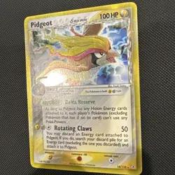 Pidgeot Delta Species 14/110 Holo Ultra Rare Holon Phantoms LP 2006 Pokemon TCG - Image 2
