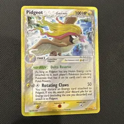 Pidgeot Delta Species 14/110 Holo Ultra Rare Holon Phantoms LP 2006 Pokemon TCG - Image 3