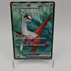 Pokemon Latias ex Sv08: Surging Sparks Full Art Holo Ultra Rare 220/191 - Image 1