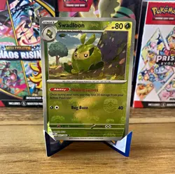 Pokemon Swadloon (Master Ball Pattern) 002/086 Sv: White Flare Holo Eng 80HP - Image 1