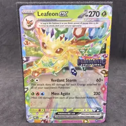 Leafeon EX Prismatic Evolutions STAMPED Promo 006/131 Pokemon 2025 - Image 1