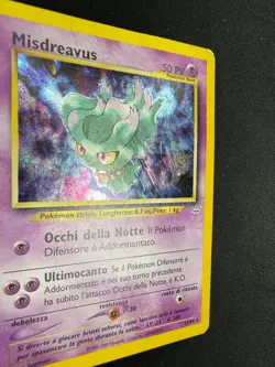 Pokemon Misdreavus 11/64 Neo Revelation Rara Holo Unlimited Wizards ITA Vintage - Image 3