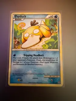 Psyduck 74/102 Common HGSS Triumphant Pokemon - Image 1