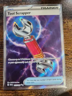 Tool Scrapper 115/086 Ultra Rare Chaos Rising Pokemon Holo Near Mint - Image 1