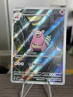 Pokemon Slowbro 90/84 Pitch Black Illustration Rare NM - Image 1