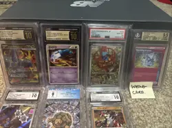 Pokemon Lot Of 8, Graded, PSA, CGC, Beckett, Nice - Image 2