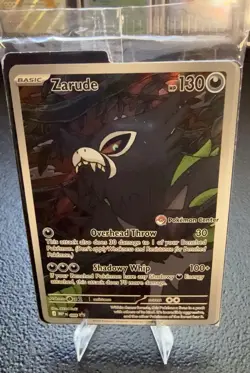 Pokemon Zarude 088 Black Star Promo Sealed | Pokemon Center Stamp | Pitch Black - Image 1