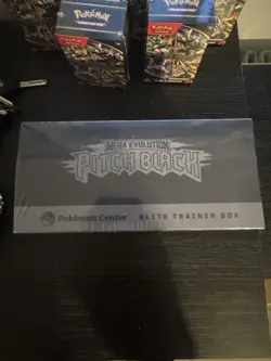 Ripped Pokemon Center Pitch Black PKC ETB Ripped Sealed Brand New - Image 4