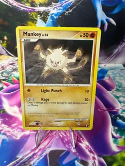 MANKEY 79/106 GREAT ENCOUNTERS Common Pokemon - Image 1