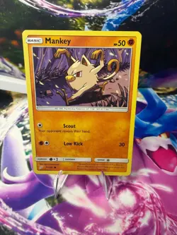 MANKEY 71/181 TEAM UP Common Pokemon - Image 1