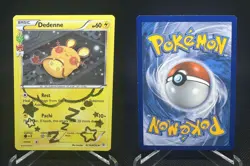 Dedenne RC10/RC32 Generations Uncommon Pokemon Holo LP AAB60 - Image 3