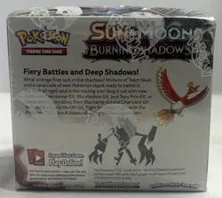 Pokemon TCG Sun & Moon Burning Shadows Sealed Booster Box 36 Packs English 2017 - Image 2