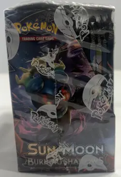 Pokemon TCG Sun & Moon Burning Shadows Sealed Booster Box 36 Packs English 2017 - Image 4
