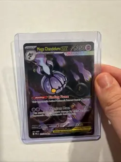 Mega Chandelure EX Pitch Black 115/84 SIR - Image 1