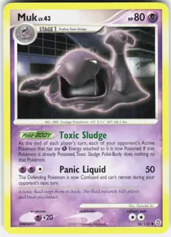 Muk 56/132 Uncommon Secret Wonders Pokemon Near Mint - Image 1