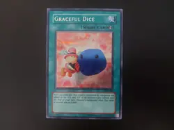 Yugioh - Graceful Dice EDS-002 Prismatic Secret Rare Promo - Image 1