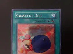Yugioh - Graceful Dice EDS-002 Prismatic Secret Rare Promo - Image 2