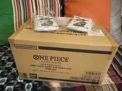 CASE ONE PIECE CARD THE BEST vol.2 PRB-02 20 Box & 10 3rd Anniversary Promo Card - Image 1