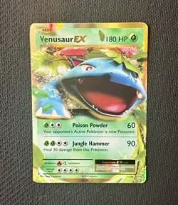 Pokemon TCG Venusaur EX 1/108 Ultra Rare XY Evolutions NM - Image 1