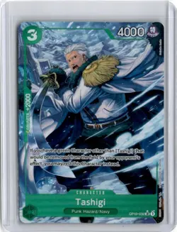 One Piece Royal Blood OP10-032 Tashigi (Parallel) Super Rare English - Image 1